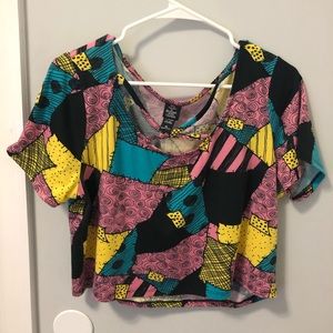 nightmare before christmas sally croptop